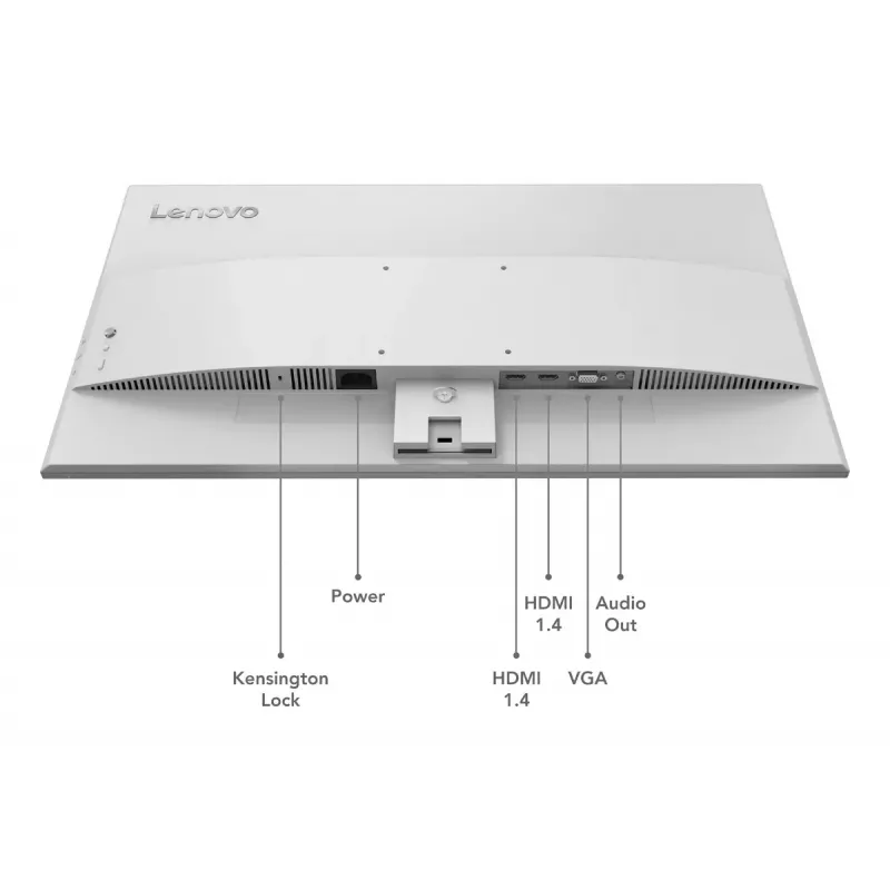 Monitorius Lenovo L27-4C 68,6 cm (27 colių) Full HD IPS LCD pilkas