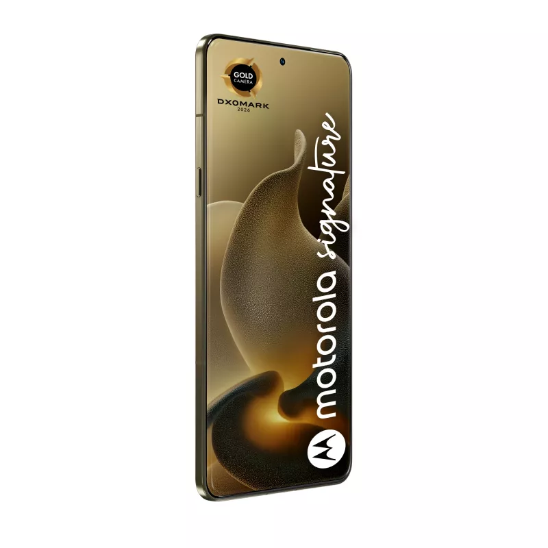 Motorola signature 17,2 cm (6,78 col.) Dual SIM Android 16.0 5G USB Type-C 16 GB 512 GB 5200 mAh Auksinis