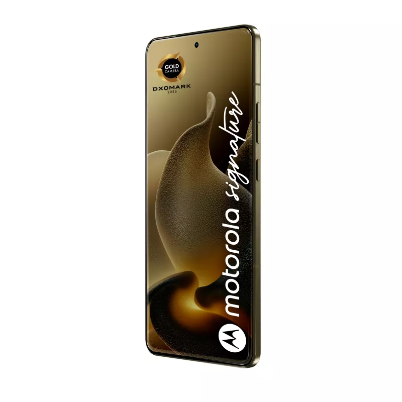 Motorola signature 17,2 cm (6,78 col.) Dual SIM Android 16.0 5G USB Type-C 16 GB 512 GB 5200 mAh Auksinis