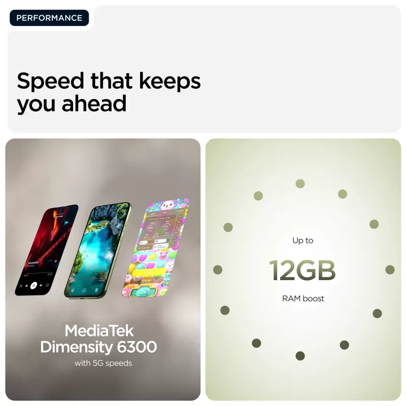 Išmanusis telefonas Motorola moto g67 6.8 colio (17,3 cm) 5G, MediaTek Dimensity 6300 2,4 GHz, 4 GB RAM, 128 GB, 5200 mAh, Hybrid Dual SIM, Žalias