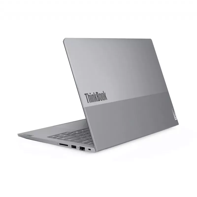 Nešiojamas kompiuteris Lenovo ThinkBook 14 G9 IRL — 14 colių WUXGA IPS, Intel Core 7 240H (10 branduolių), 16 GB DDR5, 512 GB SSD, Arctic Grey, Windows 11 Pro