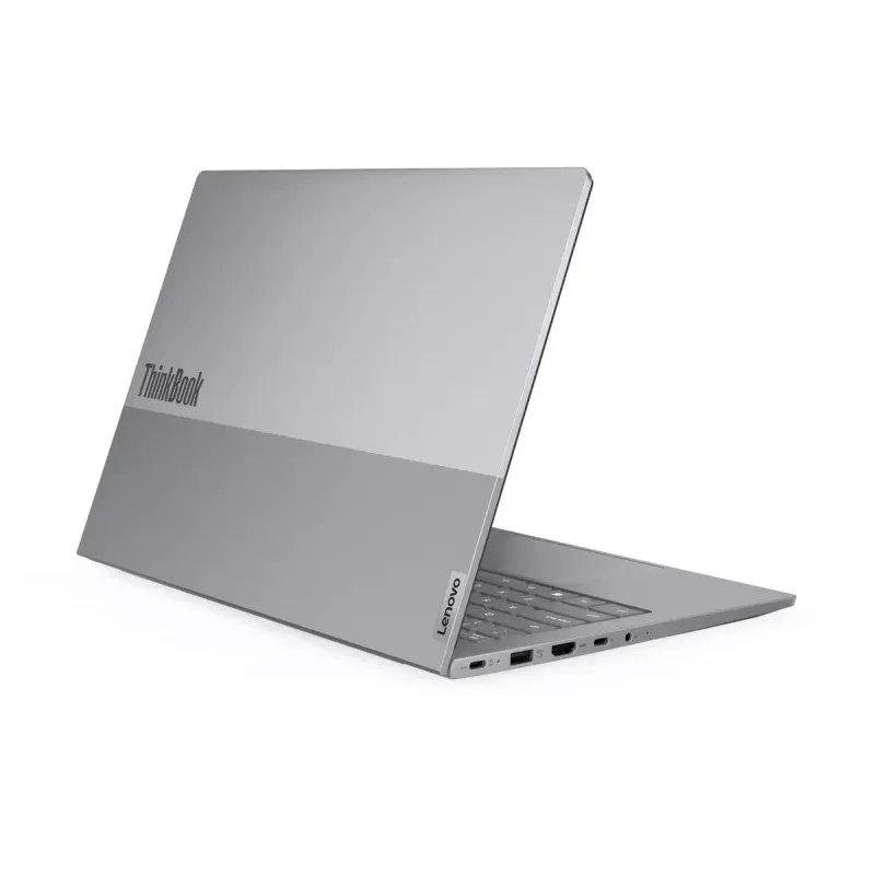 Nešiojamas kompiuteris Lenovo ThinkBook 14 G9 IRL — 14 colių WUXGA IPS, Intel Core 7 240H (10 branduolių), 16 GB DDR5, 512 GB SSD, Arctic Grey, Windows 11 Pro