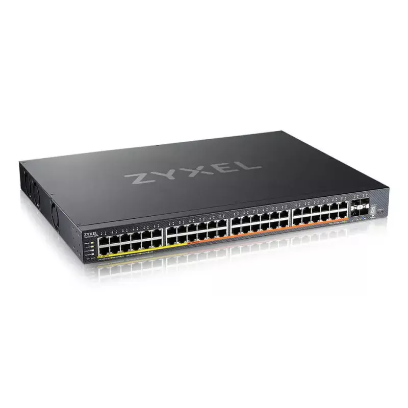 Zyxel XMG2230-52HP valdomas L2/L3 2.5G Ethernet komutatorius su PoE 1U juodas