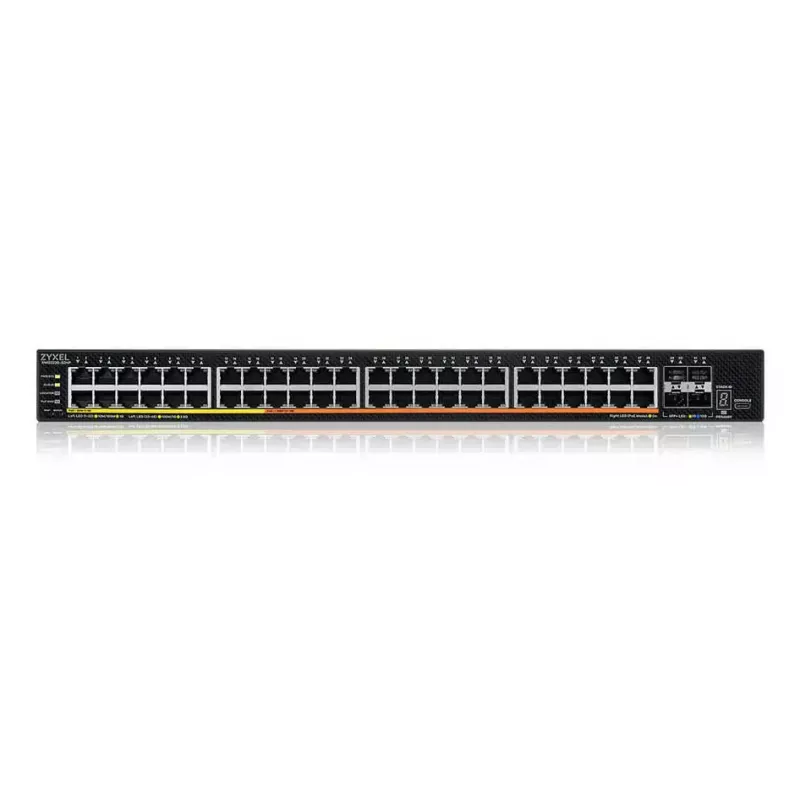 Zyxel XMG2230-52HP valdomas L2/L3 2.5G Ethernet komutatorius su PoE 1U juodas