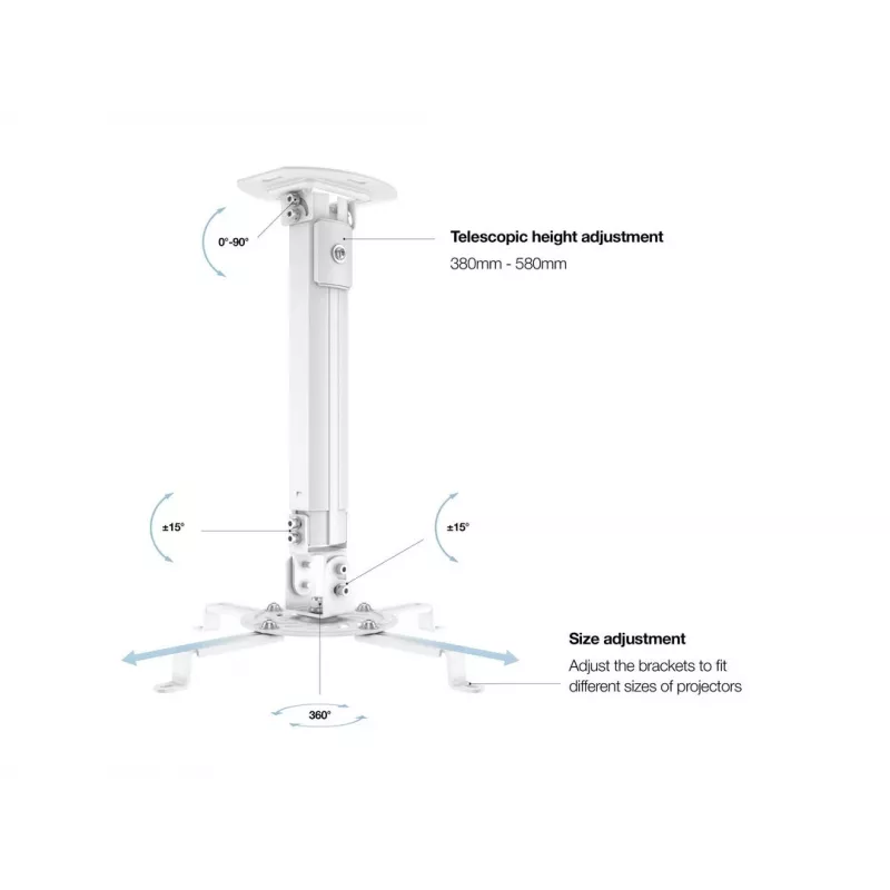 Lubinis laikiklis Multibrackets M Universal Projector Mount I