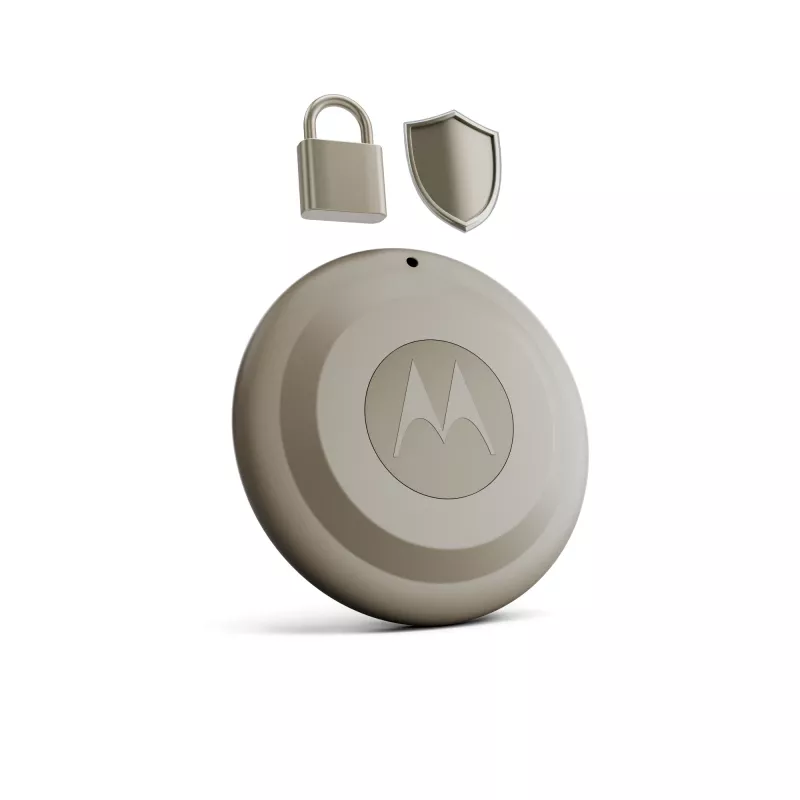 Finder Motorola moto tag 2 universalus Bluetooth žymeklis, žalias, CR2032 baterija, 14400 h veikimo laikas, 7,4 g, Ø 3,19 cm
