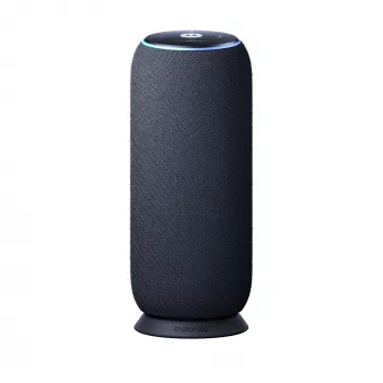 Mono nešiojamas garsiakalbis Motorola moto sound flow Carbon – 30 W RMS, USB-C, belaidis, audinio korpusas