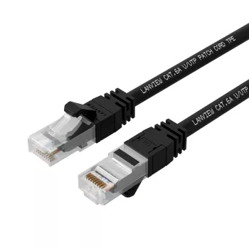 Lanview LV-SFTP6A30B tinklo kabelis 30 m juodas S/FTP (S-STP) Cat6A