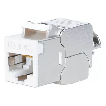 Intellinet 791304 kištukinis modulis Cat6a 10G ekranuotas beįrankis