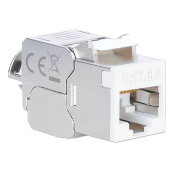 Intellinet 791304 kištukinis modulis Cat6a 10G ekranuotas beįrankis