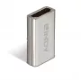 Lindy HDMI 2.1 Movėlis Moteriškas į Moterišką, HDMI 2.1, sidabrinis