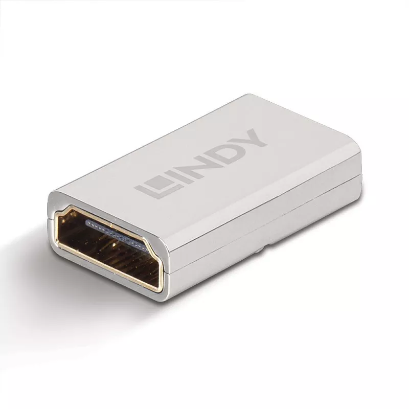 Lindy HDMI 2.1 Movėlis Moteriškas į Moterišką, HDMI 2.1, sidabrinis