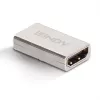 Lindy HDMI 2.1 Movėlis Moteriškas į Moterišką, HDMI 2.1, sidabrinis