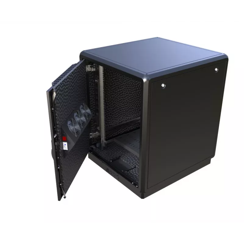 Lanview RDLAK16U758BL spintelė 16U Juoda