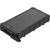 Sandberg Solar Powerbank CampLED 10000, 10000 mAh, programuojamas maitinimo šaltinis (PPS), 3.7 V, 15 W, juoda