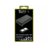 Sandberg Solar Powerbank CampLED 10000, 10000 mAh, programuojamas maitinimo šaltinis (PPS), 3.7 V, 15 W, juoda