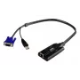 ATEN KA7170 USB - VGA KVM adapterio laidas (CPU modulis), USB, VGA, RJ-45