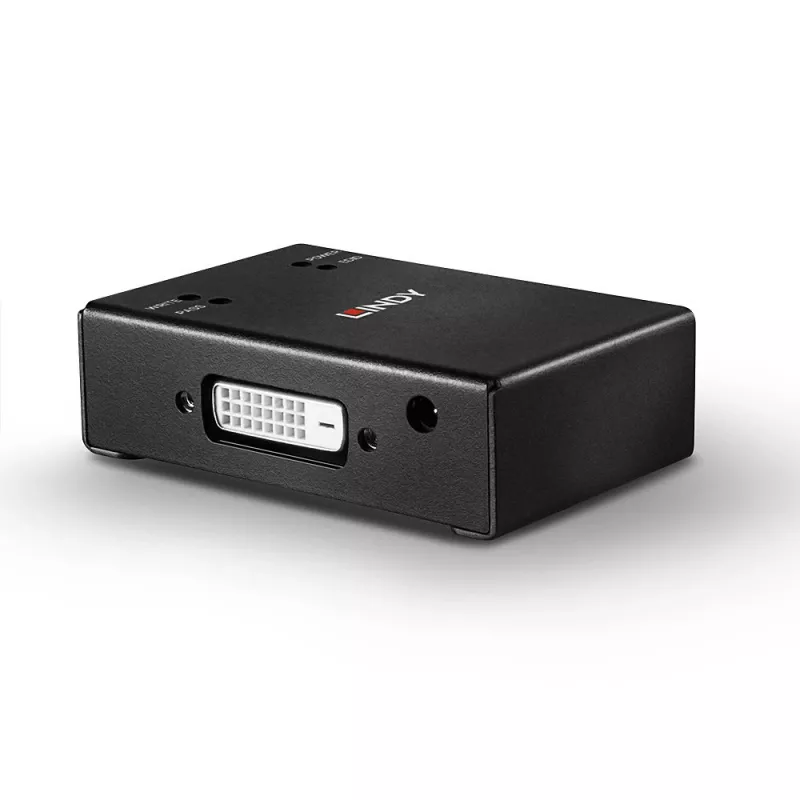 Lindy HDMI / VGA / DVI EDID įrašymo įrenginys, 3840 x 2160, 18 Gbit/s, juodas, metalinis