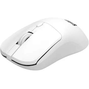 Sandberg Wireless Mouse Saver White, ambidekstrinė, RF belaidė, 1600 DPI, balta