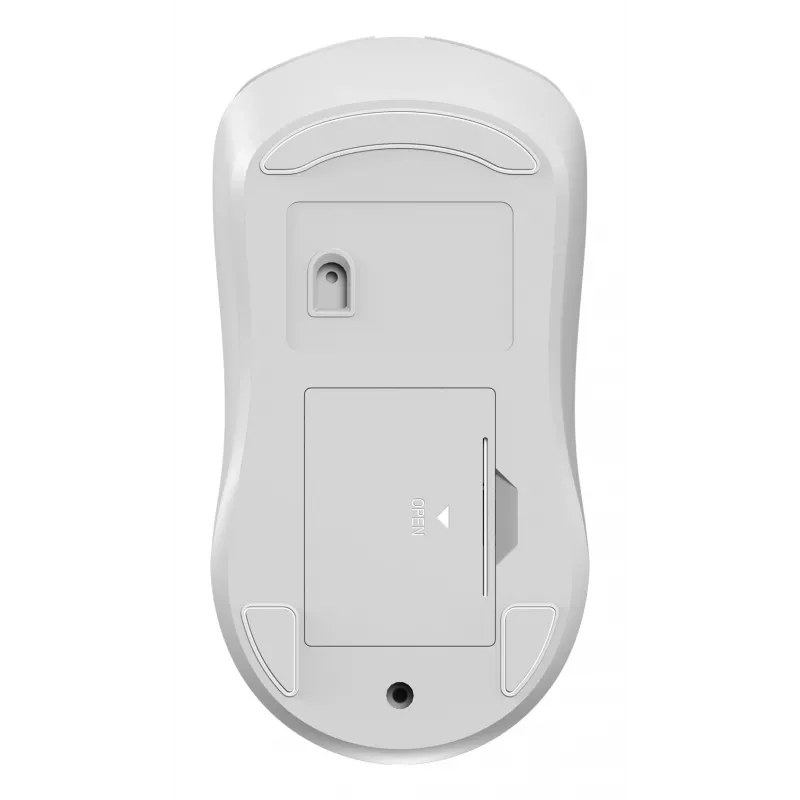 Sandberg Wireless Mouse Saver White, ambidekstrinė, RF belaidė, 1600 DPI, balta