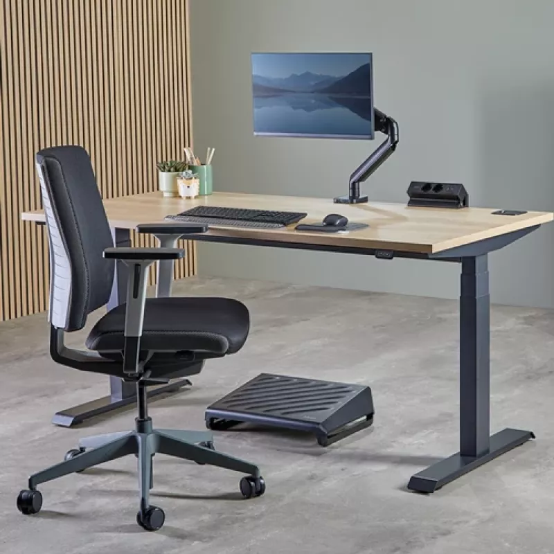 Fellowes 100137182 ilginimo laidas 2 m 2 AC lizdai Juodas