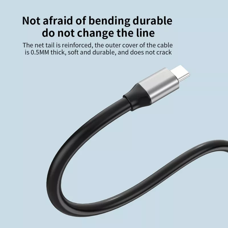 Aktyvus USB-C ilginimo kabelis EQUIP 5 m, USB 3.2 Gen 1 (5 Gbps), nikeliuoti kontaktai, juodas