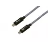 USB-C į USB-C laidas EQUIP 2,0 m — USB 3.2 Gen 2x2, 20 Gbps, PD 240W, 4K/60 Hz, juodas