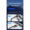 USB į HDMI adapteris EQUIP 133498 (USB-C ir USB-A vyriškas į HDMI, 1080p, aliumininis korpusas, pilka)