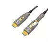 Aktyvus optinis HDMI 2.1 laidas EQUIP 30 m, nuimami Type D + A jungtys, 48 Gbit/s, 8K/60Hz, auksuoti kontaktai