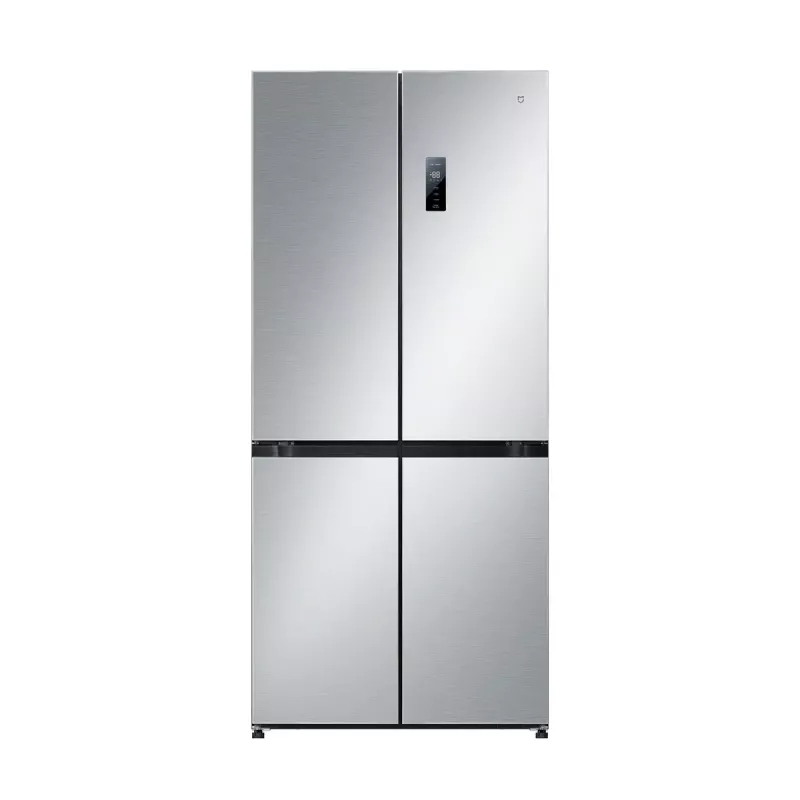 Laisvai pastatomas šaldytuvas šaldiklis Xiaomi Mijia Cross Door 502L – bendras 502 L (šaldytuvas 326 L / šaldiklis 176 L), No Frost, energijos klasė E, aukštis 191,2 cm, 37 dB, šlifuotas sidabras