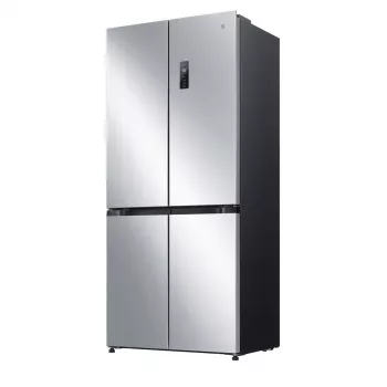 Laisvai pastatomas šaldytuvas šaldiklis Xiaomi Mijia Cross Door 502L – bendras 502 L (šaldytuvas 326 L / šaldiklis 176 L), No Frost, energijos klasė E, aukštis 191,2 cm, 37 dB, šlifuotas sidabras