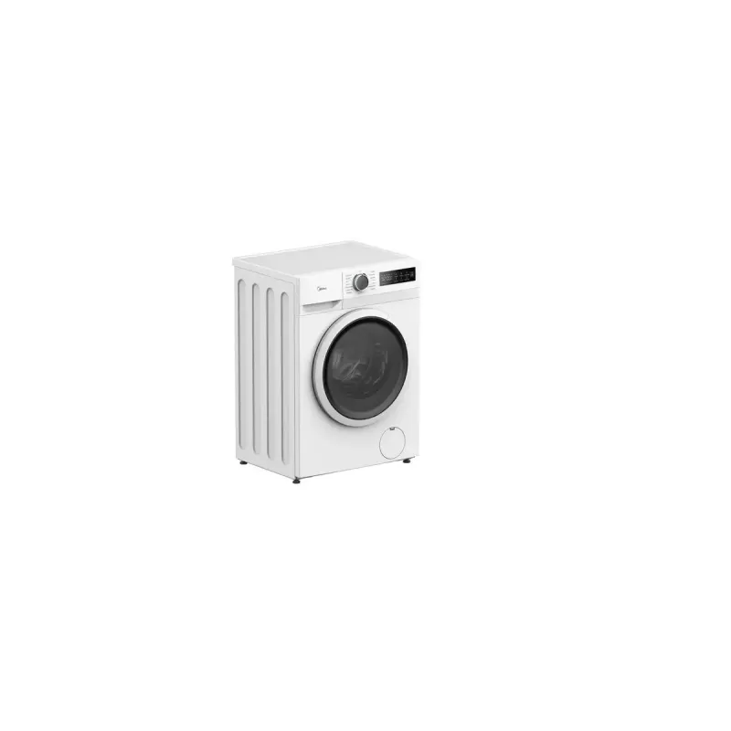 Priekinio pakrovimo skalbimo mašina Midea MF110W80BA10/W-HR – 8 kg, 1400 aps./min., A energijos klasė, LED ekranas, garo funkcija, 60×48 cm