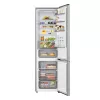 Laisvai pastatomas šaldytuvas LG GBBS322CPY 375 L, sidabrinis, Šaldytuvas 262 L / Šaldiklis 113 L, No Frost, LED ekranas