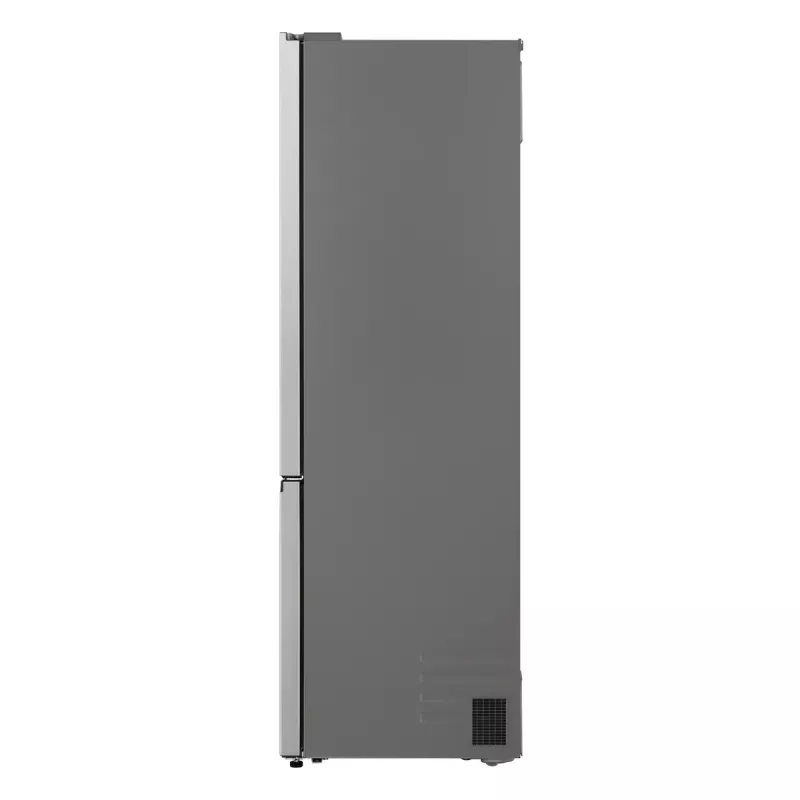 Laisvai pastatomas šaldytuvas LG GBBS322CPY 375 L, sidabrinis, Šaldytuvas 262 L / Šaldiklis 113 L, No Frost, LED ekranas