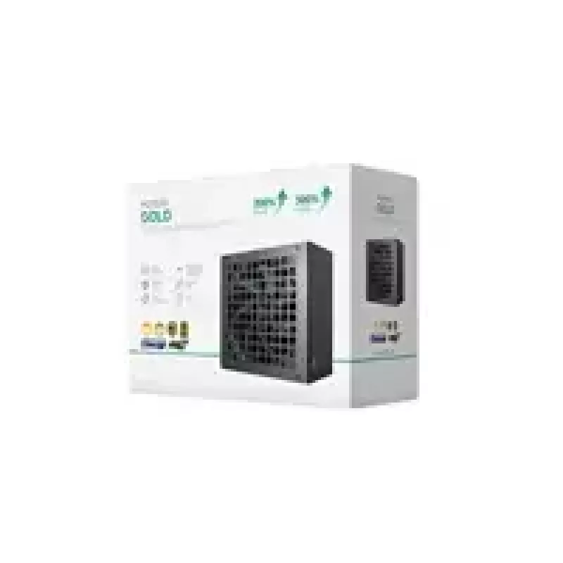 Maitinimo blokas DeepCool GAMERSTORM PQ750G 750W, 120mm ventiliatorius, Pilnai modulinis, 80+ Gold, ATX 3.1, juodas