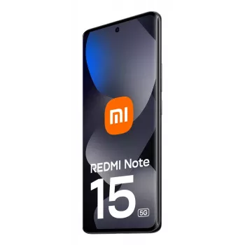 Išmanusis telefonas Xiaomi Redmi Note 15 5G, 6,77 colio (17,2 cm), 8 GB RAM, 128 GB, 108 MP triguba kamera, 5520 mAh, juodas