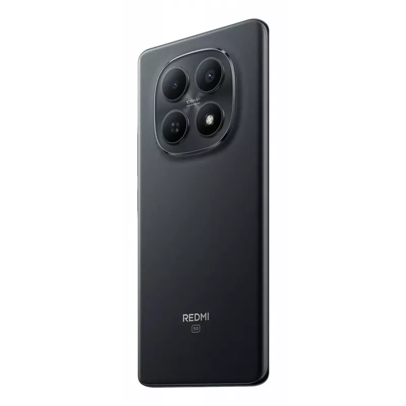 Išmanusis telefonas Xiaomi Redmi Note 15 5G, 6,77 colio (17,2 cm), 8 GB RAM, 128 GB, 108 MP triguba kamera, 5520 mAh, juodas