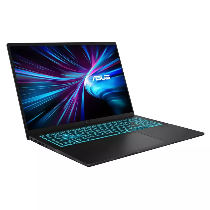 Nešiojamas kompiuteris ASUS V3607VP-RP020W V16 — 16 colių WUXGA (1920×1200) Antirefleksinis, Intel Core 7 10 branduolių 2,5/5,2 GHz, 16 GB DDR5, NVMe PCIe4 SSD + 1 TB H-HDD, RTX 5070 8 GB GDDR7, WIN11 Home