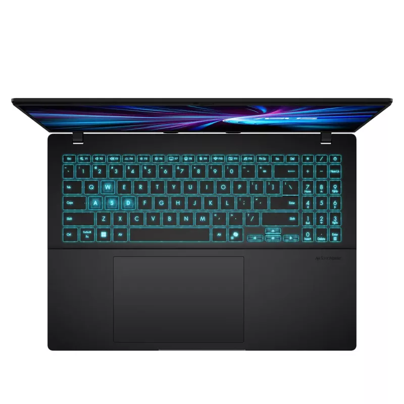Nešiojamas kompiuteris ASUS V3607VP-RP020W V16 — 16 colių WUXGA (1920×1200) Antirefleksinis, Intel Core 7 10 branduolių 2,5/5,2 GHz, 16 GB DDR5, NVMe PCIe4 SSD + 1 TB H-HDD, RTX 5070 8 GB GDDR7, WIN11 Home