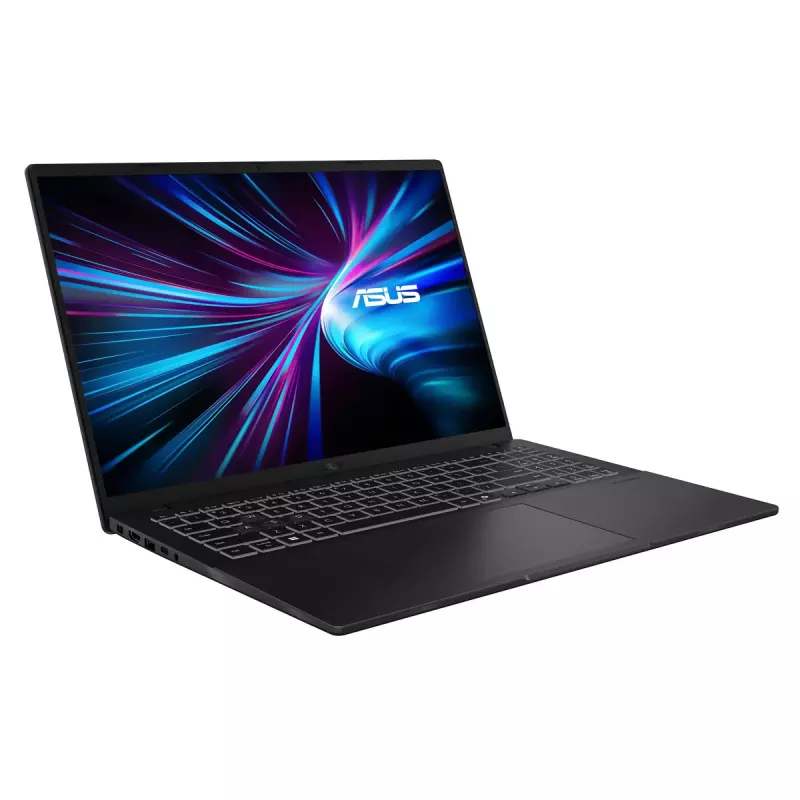 Nešiojamas kompiuteris ASUS V3607VP-RP020W V16 — 16 colių WUXGA (1920×1200) Antirefleksinis, Intel Core 7 10 branduolių 2,5/5,2 GHz, 16 GB DDR5, NVMe PCIe4 SSD + 1 TB H-HDD, RTX 5070 8 GB GDDR7, WIN11 Home