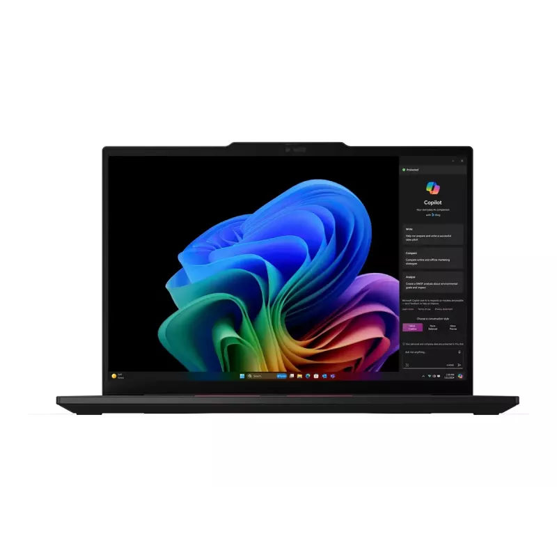 Nešiojamas kompiuteris Lenovo ThinkPad T14s G6 Intel, 14 colių IPS WUXGA, Intel Core Ultra 5 226V, 16 GB LPDDR5x, 512 GB SSD, Intel Arc Graphics 130V, Windows 11 Pro, juoda, nordiška klaviatūra