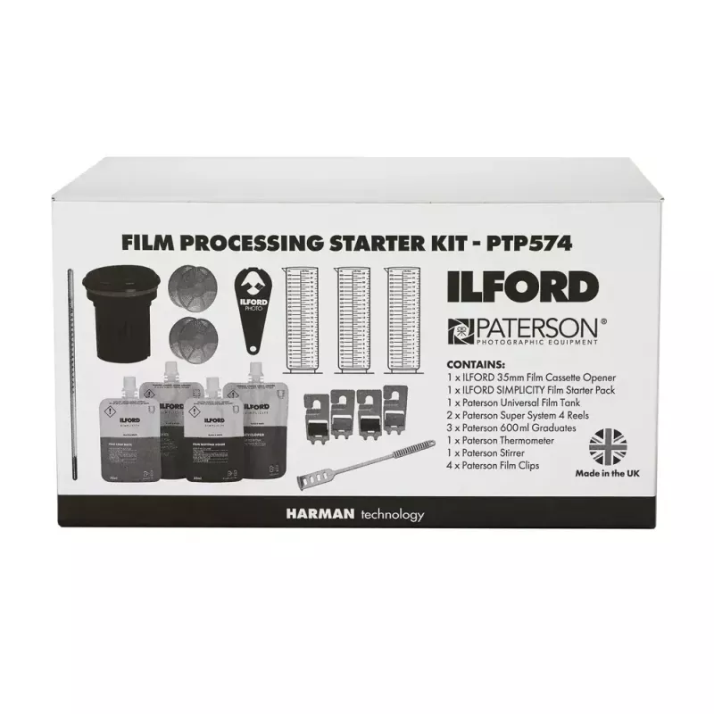Juostų ryškinimo rinkinys Ilford PTP574 įvairiaspalvis