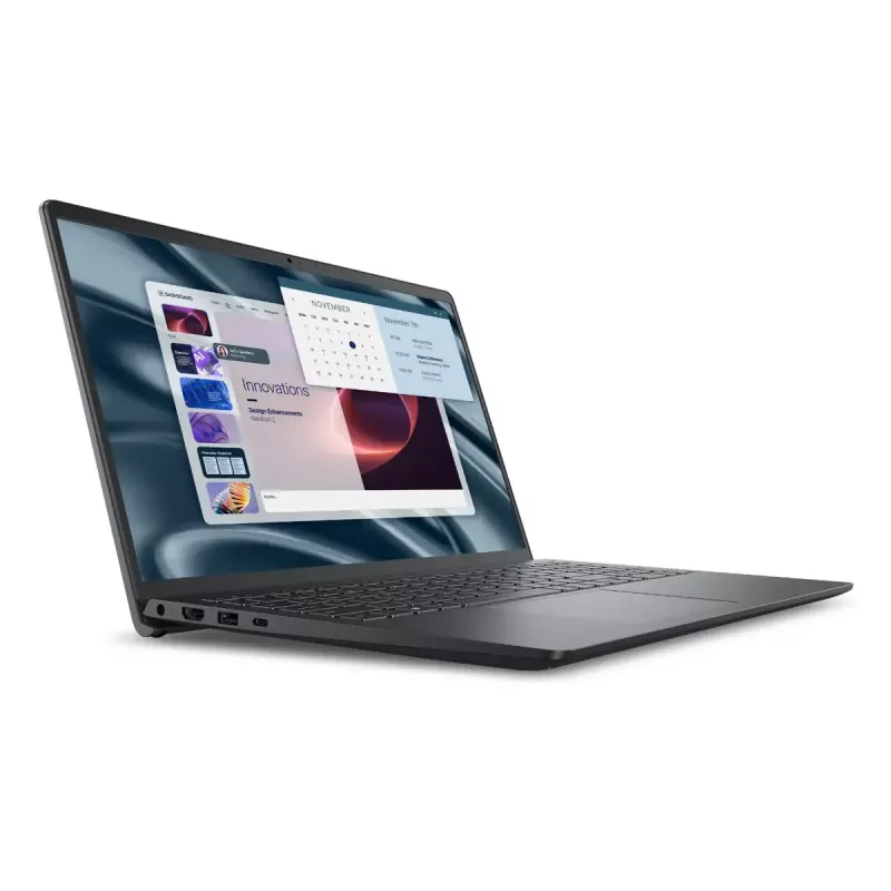 Dell Pro 15 Essential PV15255 | Anglies juoda | 15,6 colio | FHD | 1920 x 1080 pikselių | AMD Ryzen 5 7520U | 8 GB LPDDR5 | 512 GB SSD | AMD Radeon 610M Graphics | Windows 11 Home | 802.11ac | Klaviatūra anglų | Garantija 36 mėn.