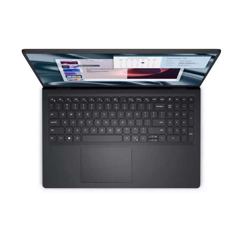 Dell Pro 15 Essential PV15255 | Anglies juoda | 15,6 colio | FHD | 1920 x 1080 pikselių | AMD Ryzen 5 7520U | 8 GB LPDDR5 | 512 GB SSD | AMD Radeon 610M Graphics | Windows 11 Home | 802.11ac | Klaviatūra anglų | Garantija 36 mėn.