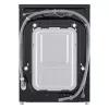 LG F4X5011TBB priekinio pakrovimo skalbimo mašina, 11 kg, 1400 aps./min., juoda