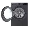 LG F4X5011TBB priekinio pakrovimo skalbimo mašina, 11 kg, 1400 aps./min., juoda