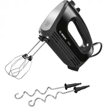 Bosch MFQ2420B rankinis plaktuvas 400 W juodas, sidabrinis