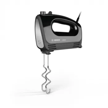 Bosch MFQ2420B rankinis plaktuvas 400 W juodas, sidabrinis