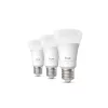 Philips Hue White Ambiance A60 E27 810 lm 6 W 3 vnt. komplektas Bluetooth Zigbee