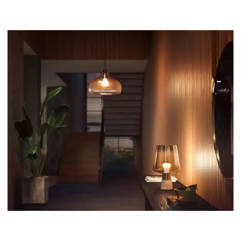 Philips Hue W 810 A60 2P EU E27 7 W šilta balta iki vėsiai balta šviesa Bluetooth, Zigbee